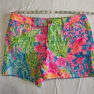 Lilly Pulitzer Callahan Shorts in Lovers Coral